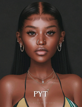 Second Life Marketplace - P.Y.T Brie Skin (LELUTKA EVO-X) EBONY